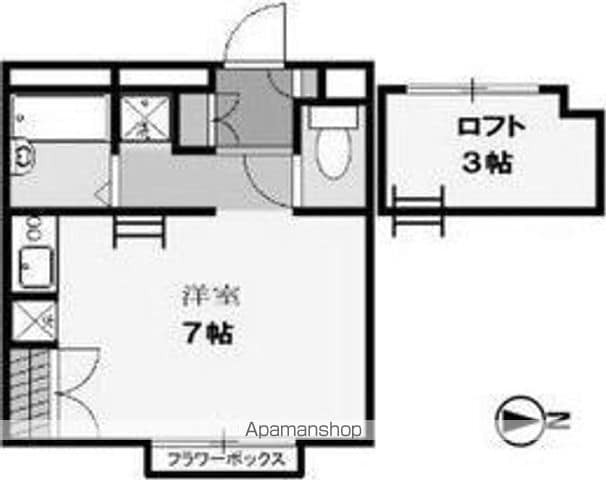 名鉄竹鼻・羽島線 柳津駅 徒歩18分 2階建 築29年の間取り写真