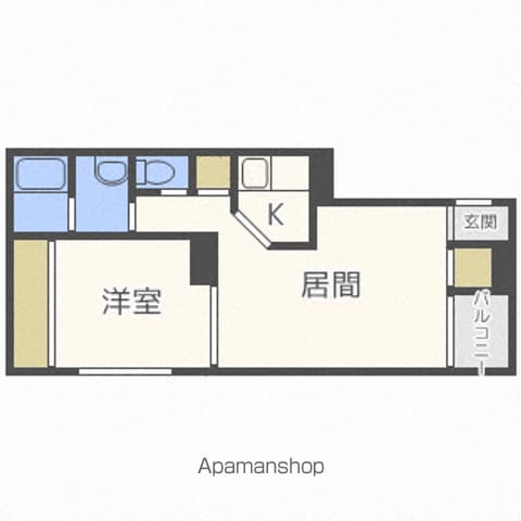 アビタ本通4北IIの間取り写真