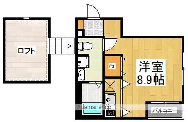 【グランニール南流山Ⅲの間取り】