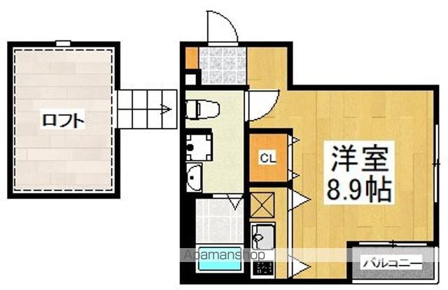 グランニール南流山Ⅲの間取り