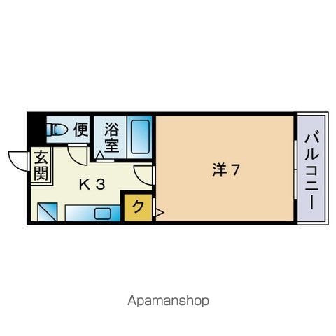 レジデンス香住ヶ丘の間取り写真
