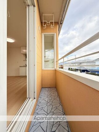 ラプラスゆう[2DK/44.23m2]のバルコニー