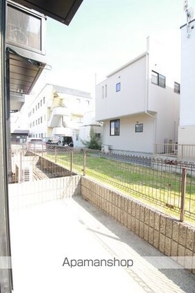 岡山県岡山市北区青江１丁目[1K/29.81m2]のバルコニー