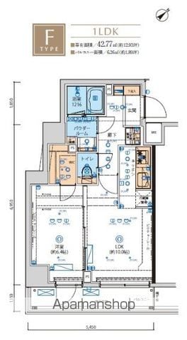 リヴシティ向島参番館の間取り写真