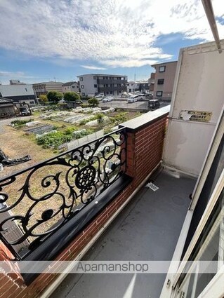 ヨーロピアンシャレークレア[1K/26.45m2]のバルコニー