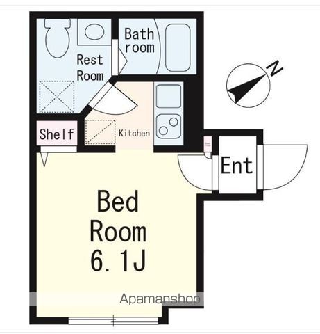 【板橋区中台のマンションの間取り】