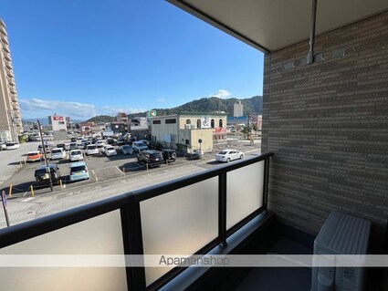 フェリオ　ヴィエント[1K/25.83m2]のバルコニー