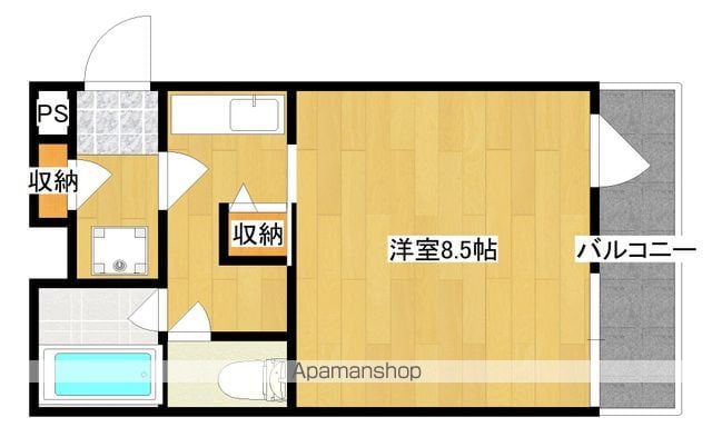 大産西公園マンションの間取り写真