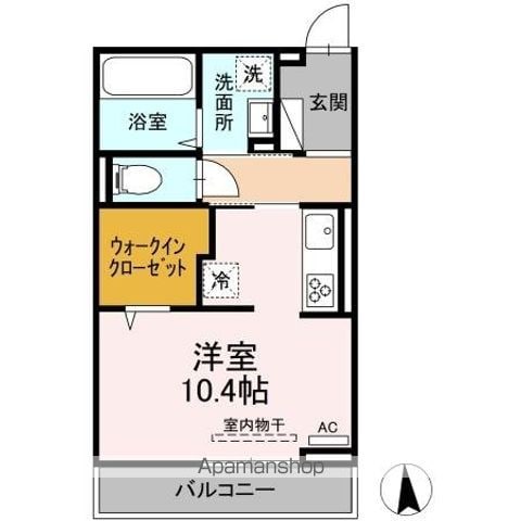ディアライズ小郡船倉町A棟の間取り写真