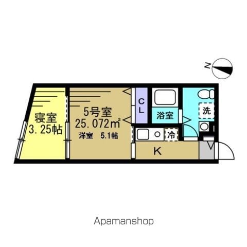 KT松戸六実の間取り写真