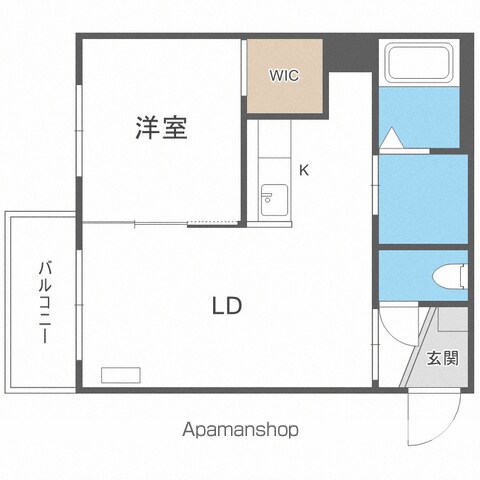 FAVORITE福住の間取り写真