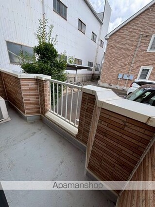 クレーデレ　ドーノ　ヨッシーⅡ[2LDK/51.79m2]のバルコニー