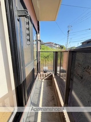 熊本県宇城市松橋町内田[2DK/43.75m2]のバルコニー