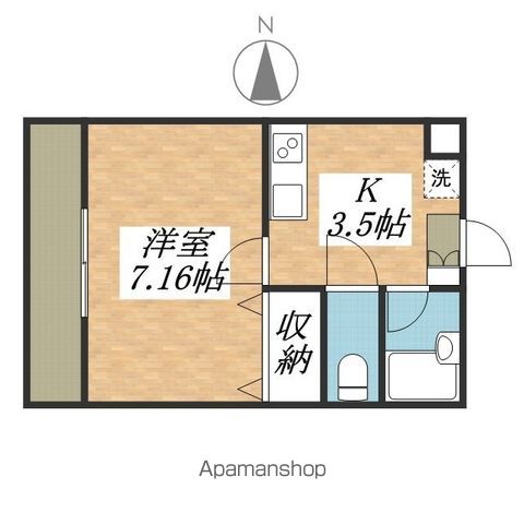 【小平市小川東町のマンションの間取り】