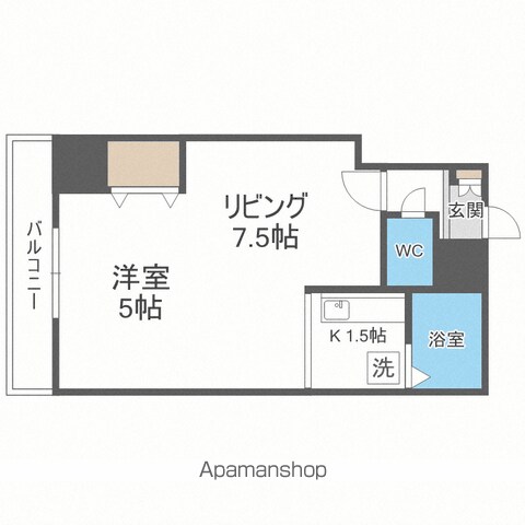 ミラバ澄川の間取り写真
