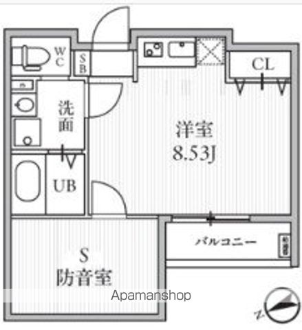 T'S CUORE MUSE落合南長崎の間取り写真