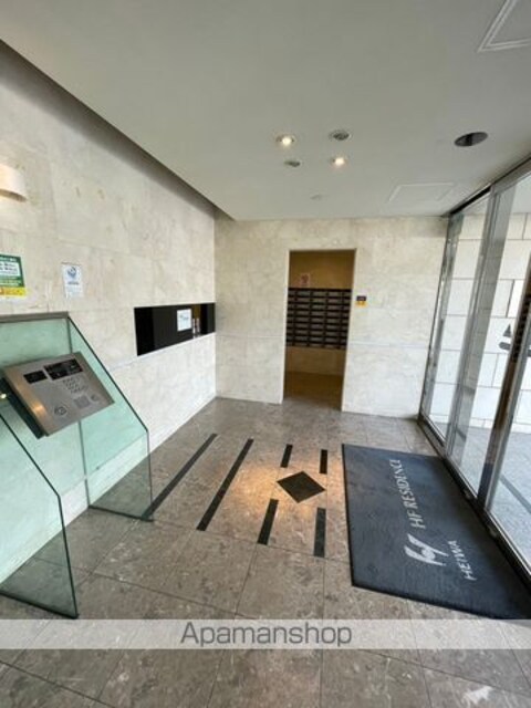 東京都新宿区弁天町[1K/21.51m2]のエントランス
