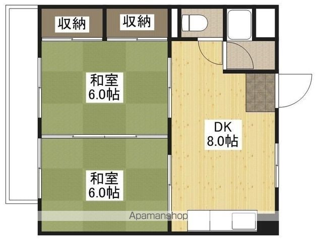 山崎ビルの間取り写真
