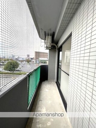 真装マンション[1K/22.5m2]のバルコニー