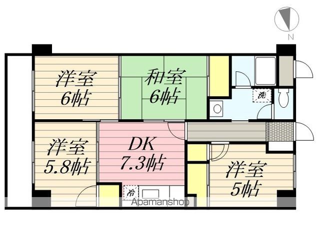 【ルミネ・オータムの間取り】