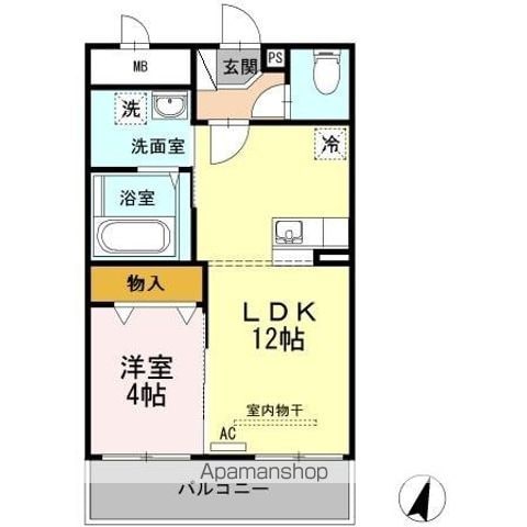 PLACE72の間取り写真
