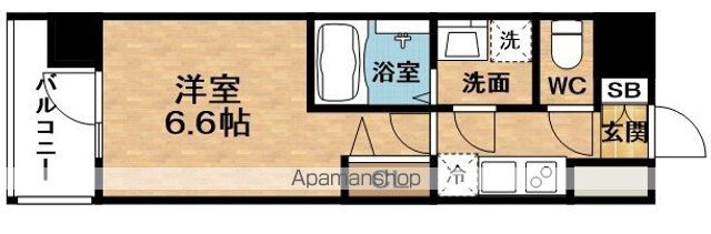 CRESTTAPPNODAの間取り写真