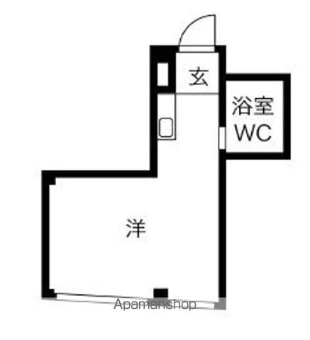 世田谷区三軒茶屋のマンションの間取り