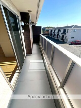 グレース曲野　Ａ[2LDK/58.99m2]のバルコニー