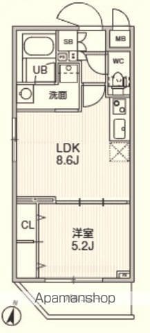 ALIVIS志村三丁目の間取り写真