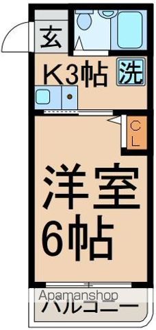テスティコートの間取り写真