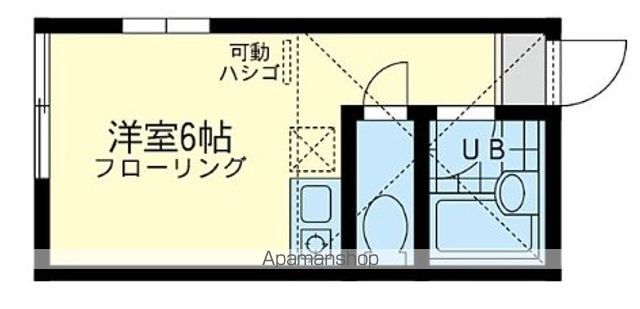 【ユナイト鶴見チッタ・デル・バチカーノの間取り】