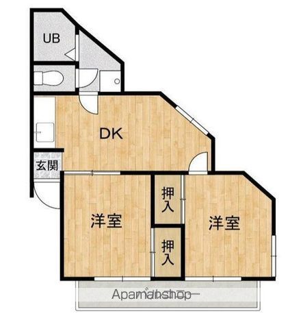 グリーンコートの間取り