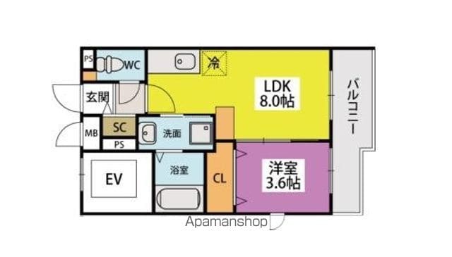 グラン　ソレイユ博多南の間取り