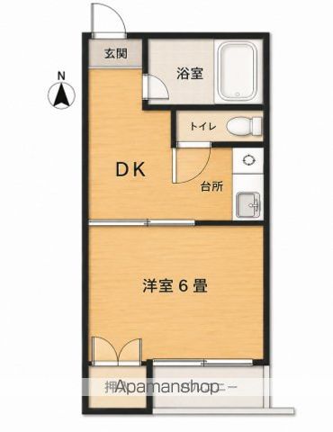 豊明ビルの間取り写真