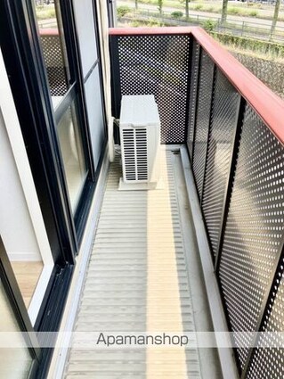 シルエット野口　Ｂ棟[2LDK/56.57m2]のバルコニー