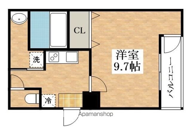 フジパレス平野公園II番館の間取り写真