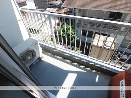 コーポヤマキ　Ｂ棟[1K/17.55m2]のバルコニー