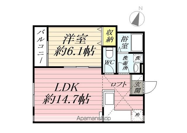 サンス馬場の間取り写真