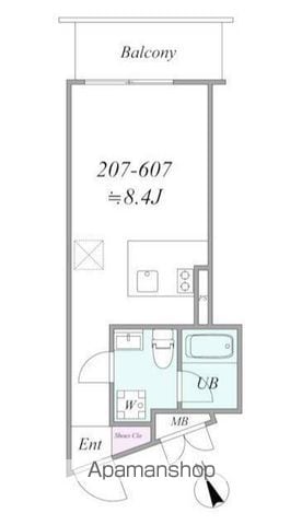THE TRIAS KASHIWAの間取り写真