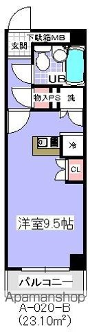 アンダルシア浦安の間取り写真