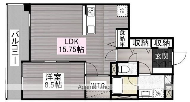 板谷川越パークハイツの間取り写真