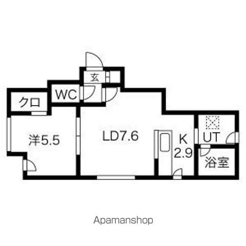 ティエラ栄通の間取り写真