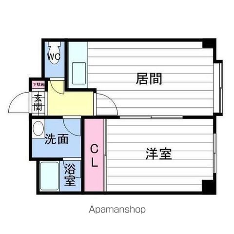ALLEZ麻生の間取り写真