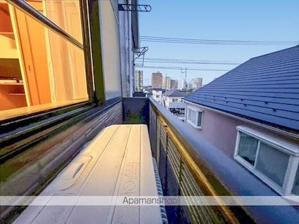 レオパレスサンシン[1K/19.87m2]のバルコニー