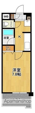プラシード昭和の間取り写真