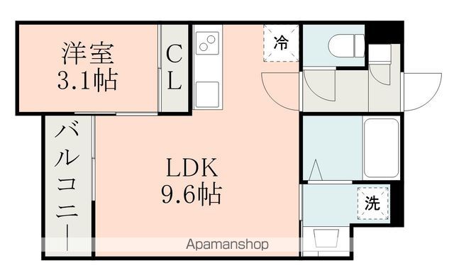 GRANDTIC PREMIO 熊大前の間取り写真
