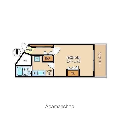 ハイツ横川の間取り写真