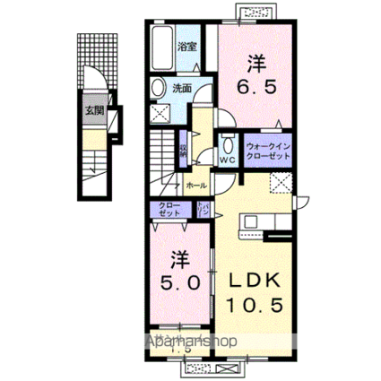 グラン　ソフィア[2LDK/60.5m2]の間取図
