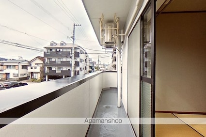 メゾン土佐[2DK/44.3m2]のバルコニー