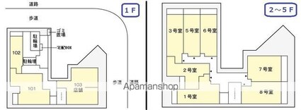 フラッグシップ中町[1K/27.42m2]の外観2